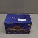 BEEWIN 200 Christmas Icicle Lights, Warm White Clear Bulbs with 23FT Long White Wire, Professional Grade String Lights for Indoor & Outdoor,Xmas,Party, Patio, Courtyard, Window, Fence, Trees Decor