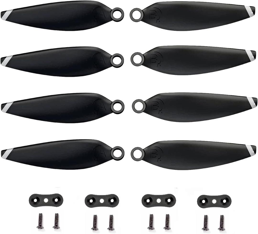 8Pcs HS175D Propellers for HS175D F11MINI F7 Mini Q5 Q7 Q8 M7 WF31 HT50 Drone Propellers Blades Replacement Parts Drone Accessories