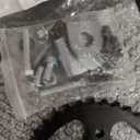 420 Chain 37 Teeth 58mm Rear Sprocket & #420 132 Links Chain Replacement Part