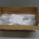 Industrial Black Iron Pipe Shelf Brackets Wall Mount DIY Shelving Brackets Pipe Decor Wall Rustic Garment Rack Hardware Included, 8 Inch Set of 6