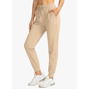 G Gradual Women's Joggers Pants with Zipper Pockets High Waisted Athletic Tapered Sweatpants for Women Workout Lounge, Size S