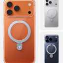 TORRAS Ostand for iPhone 17 Pro Case Clear Magnetic, Fit for MagSafe, 4X Military Drop Protection, Camera Control, Slim Phone Case for iPhone 17 Pro with Kickstand, Anti Yellowing Cover 6.3", Clear