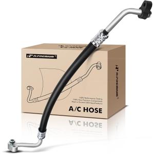 A-Premium A/C Discharge Line Hose Assembly Compatible with Honda Civic 2001-2005 1.7L, Civic 2002-2003 2.0L & Acura EL 1997-2000 1.6L, EL 2001-2005 1.7L, Compressor to Condenser