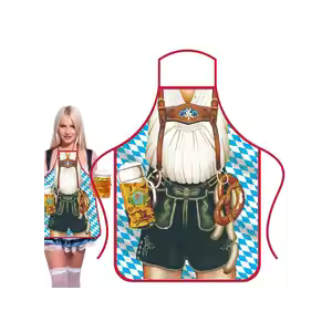 German Oktoberfest Kitchen Apron Beer Festival Apron For Oktoberfest Party Soft Oktoberfest Party Decorations For BBQ Grilling