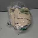 Beige Blackout Curtains 80 inch Long 2 Panels Set, Thermal Insulated Solid Grommet Closet Curtains for Bedroom Closet Door, Temporary Doorway Cover Room Divider Drapes, W 55" x L 80"