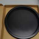 Funly mee 12.6x12.6 inches Rustic Wood Serving Tray,Decorative Tray for Coffee Table(Black)