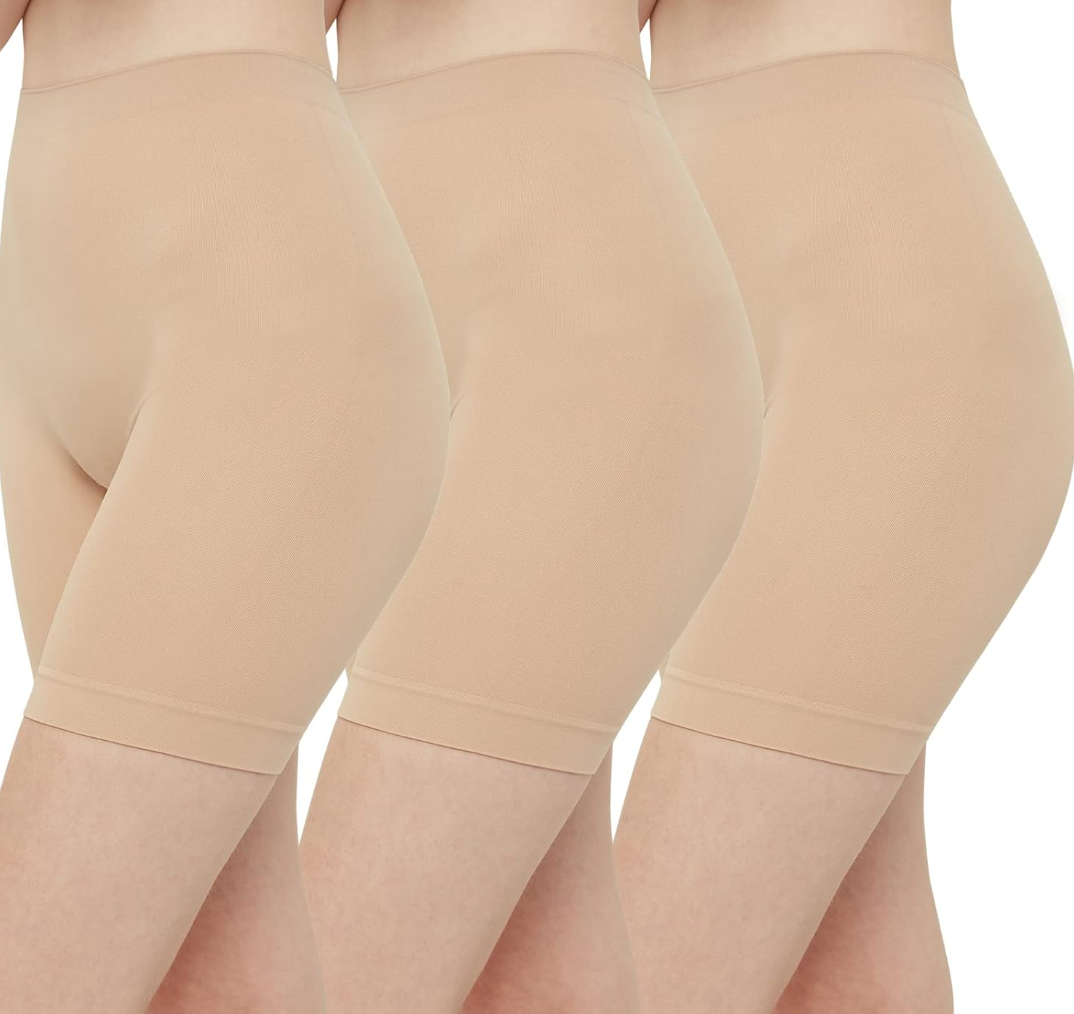 INNERSY Women's Slip Shorts for Under Dresses High Waisted Shorts L