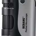 2 x BEBANG Pocket Microscope for Kids, Handheld Mini Microscope for Kids Adults with 5 Microscope Slides
