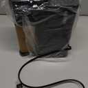 Mini Hot and Iced Coffee Maker Single Serve, for K Cup and Ground, 6 to 14 Oz Brew Sizes, with Recipe Book, for Home, Travel, RV, Office and Dorm, Classic Black (2.0 Version)