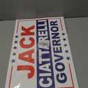 Jack Ciattarelli Yard Sign  18"x12" Yard Sign With H-Stake | Double-Sided Corrugated Plastic Outdoor Lawn Sign | Campaign Signs for New Jersey Governor