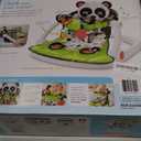 Fisher-Price Portable Baby Chair Sit-Me-Up Floor Seat with Developmental Toys and Crinkle & Squeaker Seat Pad, Panda Paws (1 Count (Pack of 1))