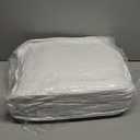 ELEMUSE Queen Mattress Topper for Back Pain, Extra Thick Mattress Pad Cover, Plush Soft Pillowtop with Elastic Deep Pocket, Overfilled Down Alternative Filling (White)