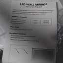 LED WALL MIRROR Defogger Code: NL-11-9035 Size 900*350mm