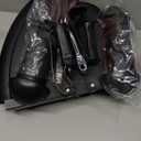 FITKS360 Under Desk Elliptical & Mini Exercise Bike - Seated Electric Leg Exerciser Under Table Oval Electric - Seniors Sit Exerciser Full Assembled Pedal with Remote Control