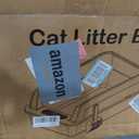 2PACK Stainless Steel Litter Box, Extra Large Litter Boxes for Big Cats, XL Metal Cat Litter Box with Lid High Sides, Anti-Urine Leakage, Non-Sticky, Scoop Included