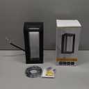 ledmo Outdoor Wall Light 1800Lm Modern Outdoor Porch Light 3000K Bright Lighting Black Exterior Lighting Fixture Waterproof Christmas Fixture for House,Patio,Garage,Backyard,Hallway2 Pack