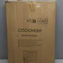 Paper Cutter Heavy Duty 18" Cut Length Professional Large Paper Cutter 12-Sheet Capacity Guillotine Paper Cutter for Cardstock, Safety, Efficience, Wide Use for Office, School, Home (A2-A7) (Red)