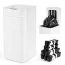 Dyna-Living Automatic Trash Can, 8 Gallon Self Sealing & Self-Changing Touchless Garbage Can Motion Sensor Trash Can, Smart Trash Bin with Automatic Lid for Kitchen Bathroom Office