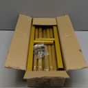 UDEAR 6.6FT Metal Arch Backdrop Stand,for Wedding Backgrounds Climbing Plants Event Decorations Outdoor Ceremonies,Gold