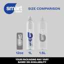 Smartwater Packaged Drinking Water, 33.8 Fl Oz (pack of 6) (EXP 05/01/26)