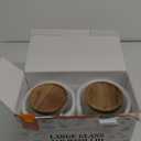 2 PCS Large Glass Jar with Airtight Lid, Glass Food Storage Jars for Tea,Spice,Cereal, Egg,Flour,Coffee and More(1 gallon/4000 ml) (4000ml)