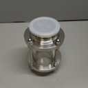 DERNORD In-Line Sight Glass with Clamp End,Flow Sanitary Straight Sight Glass SUS316 2.5 Inch Tri Clamp Type (Flow Pipe OD 64MM)