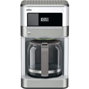 Braun KF6050WH BrewSense Drip Coffee Maker, White