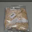 Joyesplay Santa Belly and Fake Butt,Santa Belly Padding for Men Fat Suit,Costume for Christmas Carnival Cosplay (Khaki)