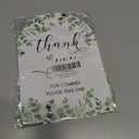 2 x Wedding SignsFlower Bar Sign, 5 x 7 Inch Arch Acrylic Sign, Wedding Sign for Ceremony and Reception, Wedding Supplies, Wedding Decoration (Eucalyptus)