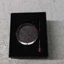 Silicone Band with Stainless Steel Case Cover Compatible with Samsung Galaxy Watch 7 44mm Bands Protective Case Cover for Men, (Black)