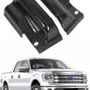 ECOTRIC Steel Cab Corners Compatible with 2009-2014 Ford F150 Crew Cab 4 Door Pickup Truck, Rust Repair Cab Corner Covers Left & Right