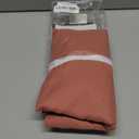 Nestl Soft Pillow Shams Set of 2 - Double Brushed Microfiber Pillow Covers - Hotel Style Premium Bed Pillow Cases, with 1.5 Decorative Flange, King 20"x36" - Pink Clay