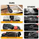 XUDAKAIXIN Electric Grill Brush No Bristle Shedding, High Torque with 3-Speed Modes, 2026 Upgraded Rechargeable & Adjustable-Angle Grill Cleaner, Gifts for Men/Dad