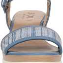 Naturalizer Graciela Wedge Sandals (Blue), Size 7