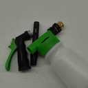 anngrowy Car Wash Foam Gun Soap Car Wash Foam Cannon for Garden Hose Foam Sprayer Car Wash Soap Foam Gun for Garden Hose Foam Cannon Blaster Hose Foam Cannon Gun Quick Connector to Any Garden Hose (green)
