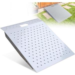 Shed Ramp 1PC, Loading Ramp for Riding Mower, 29" L x24 W, 750 lbs Capacity, Shed Storage Ramps for Sheds, Garages, Barns, ATV, Lawnmower, Golf Cart, Sturdy Anti-Slip Ramps