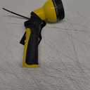 Dramm One Touch Revolution 9 Pattern Spray Gun with Thumb Control Water Flow, Perfect for Water Restricted Areas when Watering Plants, Pots, Baskets, Vegetables, Yellow