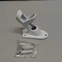 Flag Pole Holder for Outside House, 1" Flag Pole Mounting Bracket with Hardwares for House Wall Mount 2 Positions, Aluminum Rust Free