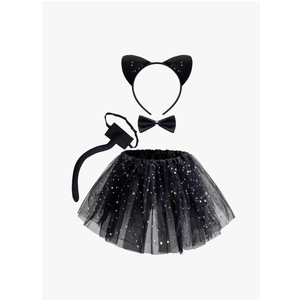 Spooktacular Creations Child Animals Costume Set with Tutu, Headband Collar and Tail, Cosplay Accessory Kit for Girls