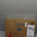 Foldable Toilet Safety Rails for Seniors - Adjustable Toilet Safety Frame & Toilet Handles for Elderly & Disabled, Fits Most Toilets, 350lb Capacity, Gray