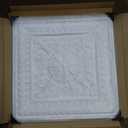 Art3d Drop Ceiling Tiles, Glue up Ceiling Tiles, 2'x2' Plastic Sheet in White (12-Pack, 48 Sq.ft)