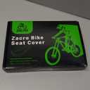 Zacro Bike Seat Cushion - Gel Padded Bike Seat Cover for Men Women Comfort, Extra Soft Exercise Bicycle Seat Compatible with Peloton, Outdoor & Indoor Bike Saddles (Black)