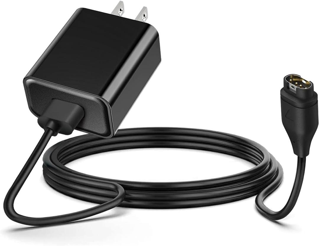 Fast Wall Charger for Garmin Smart watch Charger Garmin Vivoactive 6 5 4 4S, Fenix 8 7 7S 7X 6S 6 6X 5S 5 5X,Forerunner 55 255 745 165 570, Instinct 2 2S 2x, Venu 2 Plus 2S Sq 2 3S Charging Cable Cord