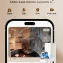 PETKIT Automatic Cat Feeder with Camera, Upgraded Multi-Cat Recognition, 2.4G&5G WiFi Pet Feeder with Freshness Preservation,3L Timed Food Dispenser with Low Food Sensor,Night Vision Motion Capturing