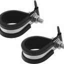 2pcs 26mm Weed Eater Trimmer Shaft Clamps Non-Slip Fit 23-26mm Poles Trimmer Tubes Bars and Shafts Use with Shoulder Strap