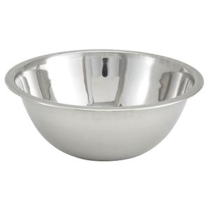 Winco Mixing Bowl, 13-Quart, Medium, Stainless Steel