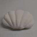 Ivory Seashell Throw Pillows, Shell Shaped Throw Pillows, 13 Inch Soft Home Decorative Pillow Plush Cushion for Bed Couch Living Sofa Room Decor Accent Throw Pillow