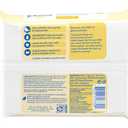 Johnson's Baby Hand & Face Baby Sanitizing Cleansing Wipes for Travel and On-The-Go, No More Tears Formula, Paraben and Alcohol Free, 25 ct, Case of 4 (White)