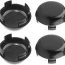 4Pcs Wheel Center Caps for Prius 2001-2009 Wheel Rim Outer 57mm(2.24in) Inner 52mm(2.05in) Black Hub Caps