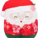 Squishmallows Original 14in Nick The Santa Claus in Red Hawaiian Shirt  Official Jazwares Holiday Plush (Large)